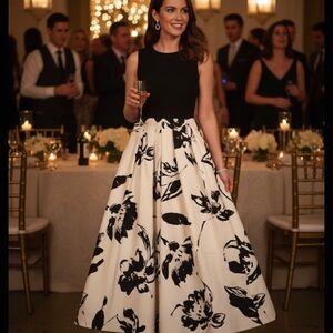 Rugby Ralph Lauren Navy and White Wedding Dress